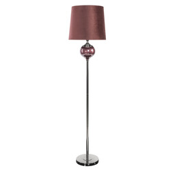 Eurofirany Lampa podłogowa Beth 1 41x172 bordowa