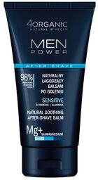 4organic Łagodzący balsam po goleniu MEN POWER -