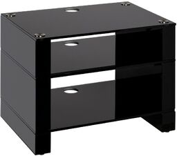 Stolik HiFi STAX 450 Kolor: Czarny, Kolor szkła: