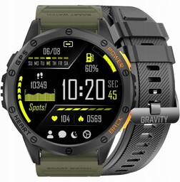 Męski Smartwatch Gravity Gravity Gps Kompas Barometr Latarka