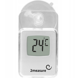 Termometr elektroniczny okienny z przyssawką wewnętrzny/zewnętrzny