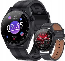Smartwatch Rubicon RNCE78 Czarny + Czarny silikon Czarna