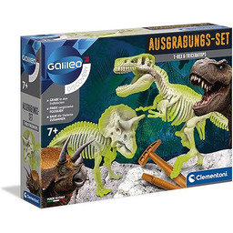Galileo Discovery zestaw wykopalisk T-Rex i Triceratops, zabawka