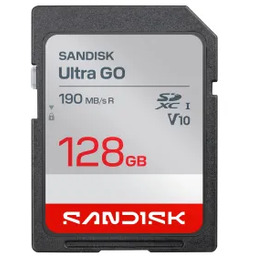 SANDISK Ultra Go SDXC UHS-I 128GB 190 MB/s