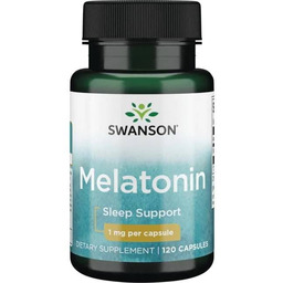 Swanson Melatonina 1mg 120 kaps