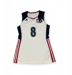 Koszulka bokserka damska USA Adidas 8 Herrington L