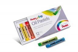 Pastele olejne 12 kolorów Pentel 3573