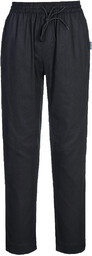 PORTWEST C076 SPODNIE SZEFA KUCHNI COTTON MESH AIR;