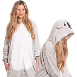 Piżama Damska Kombinezon Kigurumi Kostium Onesie Koala 165-175