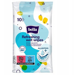 Bella Chusteczki Odświeżające Antybakteryjne 10 Sztuk
