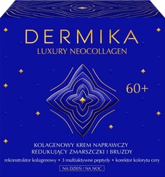 Dermika Luxury Neocollagen 60+ Kolagenowy Krem naprawczy redukujący
