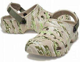Damskie Buty Chodaki Klapki Crocs OffRoad Sport Camo