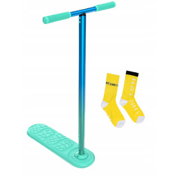 Hulajnoga Trampolinowa Deska Z Kierownicą Do Skoków Turkus