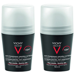 Vichy Homme Antyperspirant Extreme Control 72h - 2x50ml