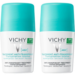 VICHY DEO Antyperspirant Roll-On 48h Przeciw Intensywnemu Poceniu