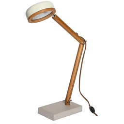 Unknown - HIPP LED Lampa Stołowa Vintage White