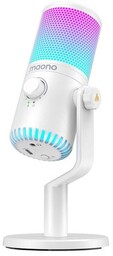 Maono Mikrofon Gamingowy DM30RGB (biały)