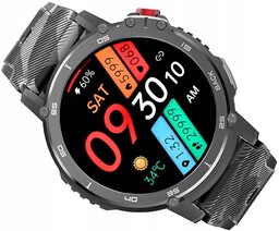 Męski Smartwatch Rubicon RNCF08 SMARUB232 Z Rozmowami Pamięć