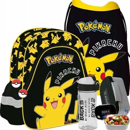Pokemon Plecak Przedszkolny Mały Wycieczkowy Dla Chłopca Pikachu