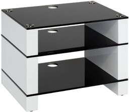 Stolik HiFi STAX 450 Kolor: Biały, Kolor szkła: