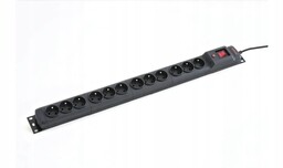 Listwa zasilająca Armac Multi M12 10A Rack 3m
