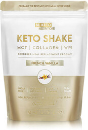 BeKeto Diet Keto Shake  Francuska Wanilia 500g
