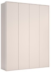 Szafa 4-drzwiowa garderoba 182 cm Bruno BR-24-CM kaszmirowa,