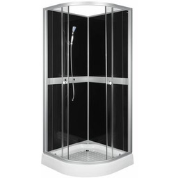Kabina prysznicowa natryskowa CLASSIC 80 BLACK Kerra