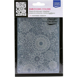 Vaessen Creative Folder Embossing, przezroczysty, 14,6 x 10,8