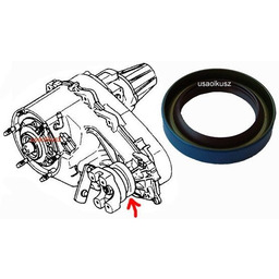 Uszczelniacz przedniego wału reduktora NP247 Jeep Grand Cheokee