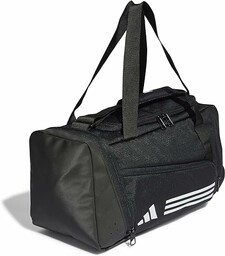 adidas Uniseks Essentials 3-Stripes Duffel Bag, BLACK/WHITE, XS