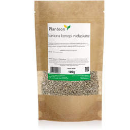 Nasiona konopi niełuskane 100g