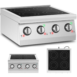 Kuchnia indukcyjna 4 palnikowa nastawna 6000