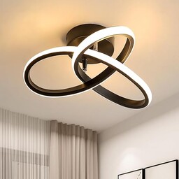 Comely Żyrandol Sufitowy LED, 22W 2500LM Nowoczesne Oświetlenie