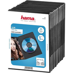 Hama Pudełka na Płyty DVD Slim, Puste Opakowania
