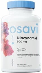 Osavi Vital Niacynamid 500 mg, 120 kapsułek