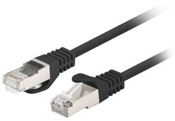 LANBERG PATCHCORD KAT.6 FTP 2M CZARNY FLUKE PASSED