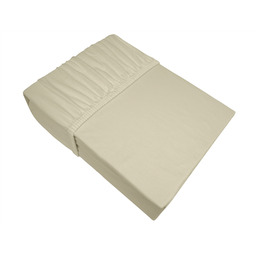 Greno Prześcieradło jersey 180x200 kość słoniowa z gumką