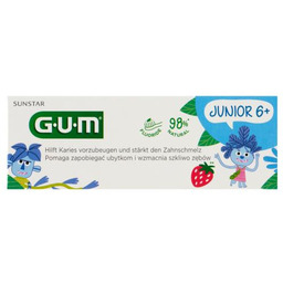Sunstar GUM Junior Monster 6+ Pasta do zębów,