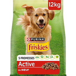 FRISKIES Karma dla psa aktywnego wołowiny 12 kg