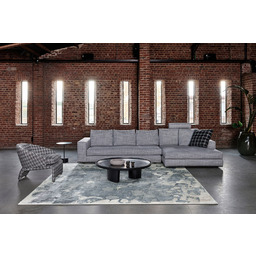 Serge Lesage Dywan ręcznie tkany Patchwork Astral Grey