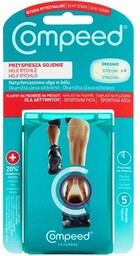 Plastry Compeed dla aktywnych na pęcherze na piętach,