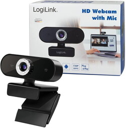 LogiLink Kamera internetowa HD z mikrofonem