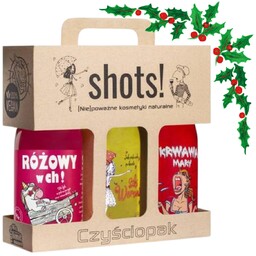 Świąteczny Shots! Czyściopak Damski - LaQ - Żele