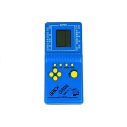 Dla Dzieci Gra Elektroniczna Tetris Kieszonkowa Niebieska