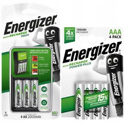Ładowarka Energizer Maxi 4x Aa 2000MAH 4x Aaa