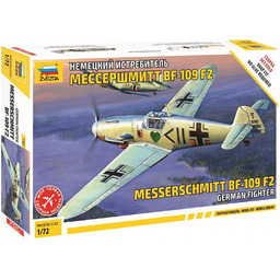 Zvezda 500787302-1:72 WWII Niemiecki samolot myśliwski z nożycami