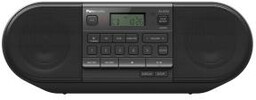 Panasonic RX-D552E-K Bluetooth Czarny Radioodtwarzacz CD