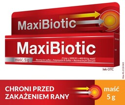 Maxibiotic 5mg+5000j.m.+400j.m./g maść