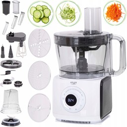 Robot Kuchenny LCD 12w1 Ad 4224 1000W Mocny